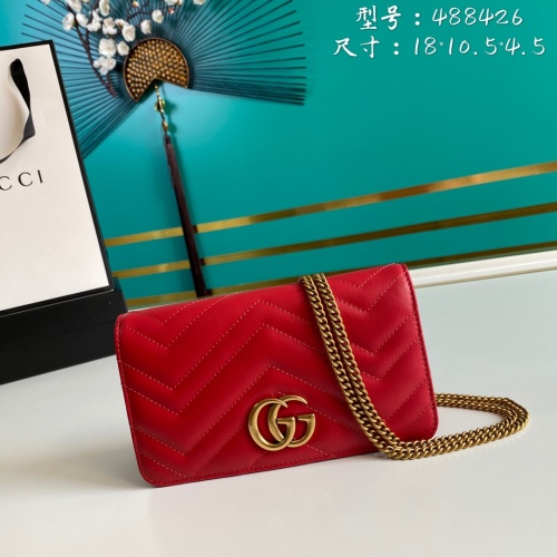 G*ucci Bag Top Quality 18*10.5*4.5CM