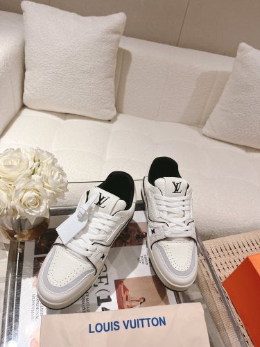 Men Women L*ouis V*uitton Top Sneakers