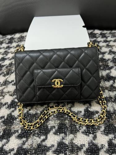 C*hanel Bag Top Quality 12.4*19.2*7.1CM