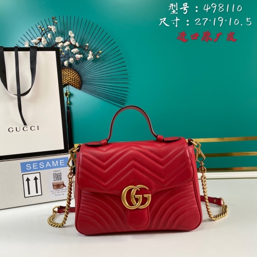G*ucci Top Bag 27*19*10.5CM