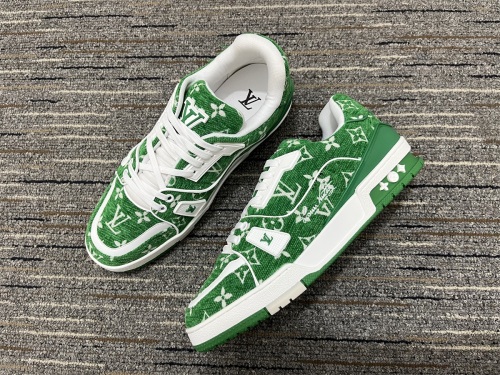 Men L*ouis V*uitton Top Sneakers