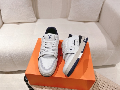 Men Women L*ouis V*uitton Top Sneakers