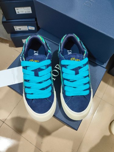 Men Women D*ior Top Sneakers