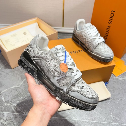 Men Women L*ouis V*uitton Top Sneakers