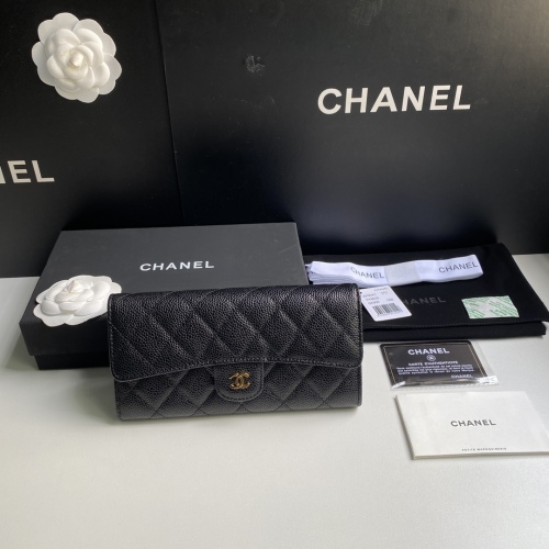 C*hanel Wallets Top Quality 10.5*19*3CM