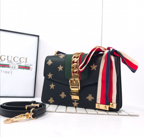 G*ucci Bag Top Quality 25.5*17*8CM