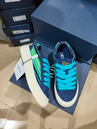 Men Women D*ior Top Sneakers