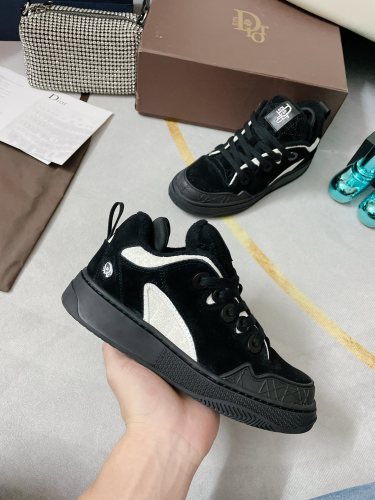 Men Women D*ior Top Sneakers