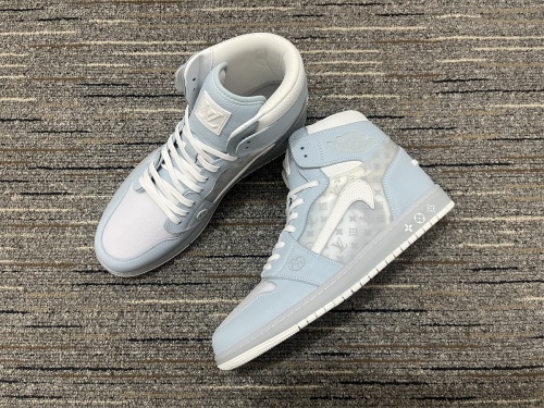 Men L*ouis V*uitton Skate Top Sneakers