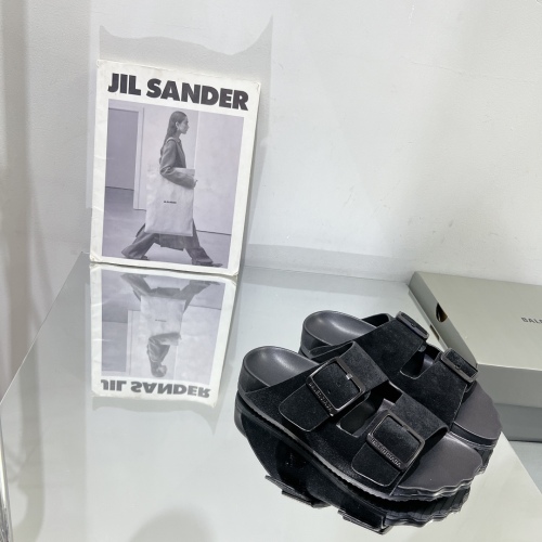 Men Women B*lenciaga Top Sandals