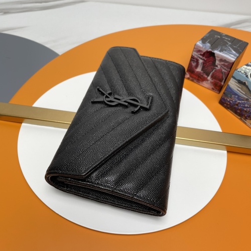 Y*SL Wallets Top Quality 19*11*3CM