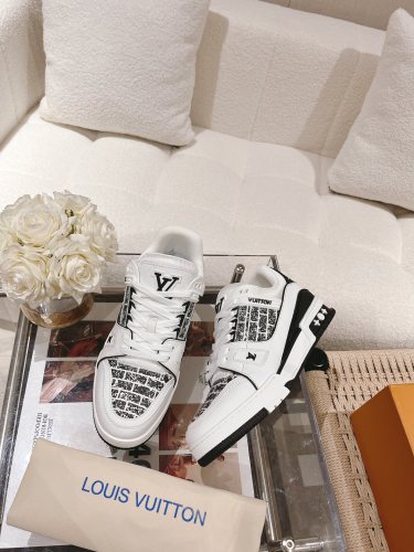 Men Women L*ouis V*uitton Top Sneakers