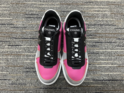 Women C*hanel Top Sneaker
