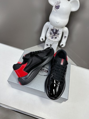 Mens Womens P*rada Top Sneakers