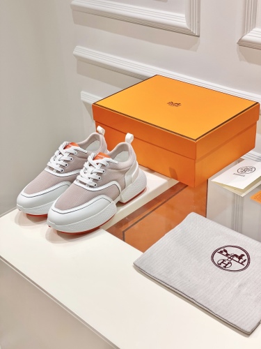 Men Women H*ermes Top Sneaker