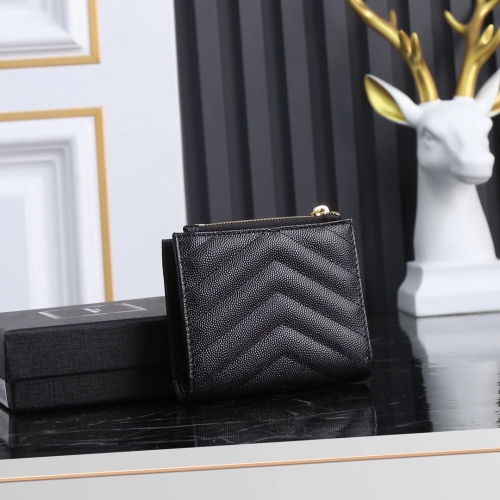 Y*SL Wallets Top Quality 10*8*2CM