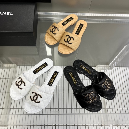 Women C*hanel Top Slippers