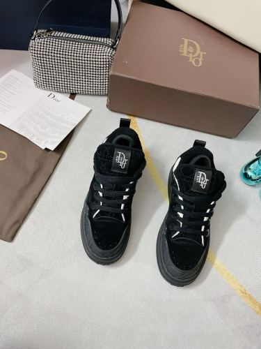Men Women D*ior Top Sneakers