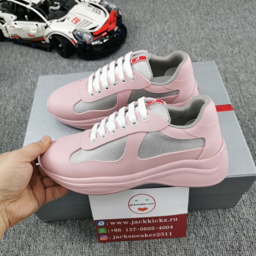 Mens Womens P*rada Top Sneakers