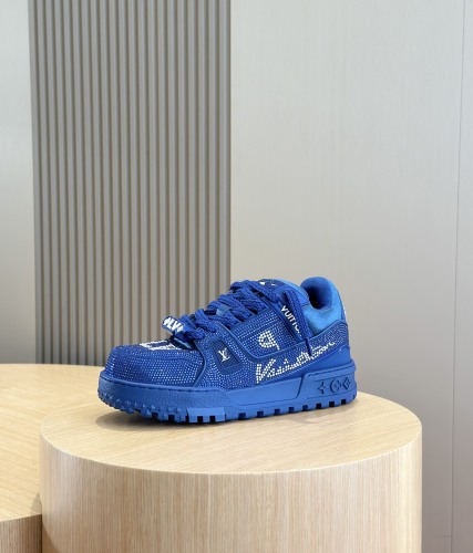 Men L*ouis V*uitton Skate Top Sneakers