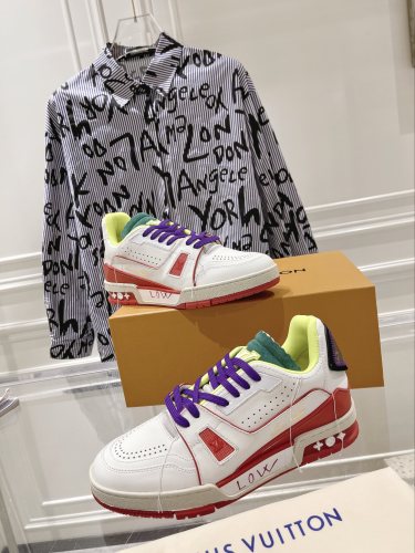 Men Women L*ouis V*uitton Top Sneakers