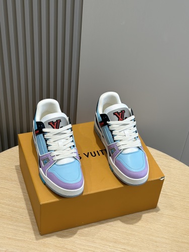 Men L*ouis V*uitton Skate Top Sneakers