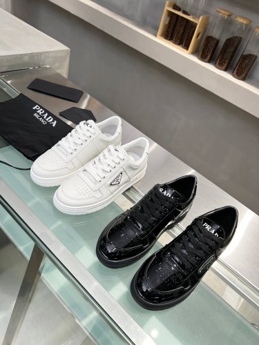 Mens Womens P*rada Top Sneakers