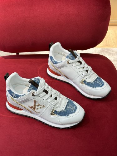 Women L*ouis V*uitton Top Sneakers