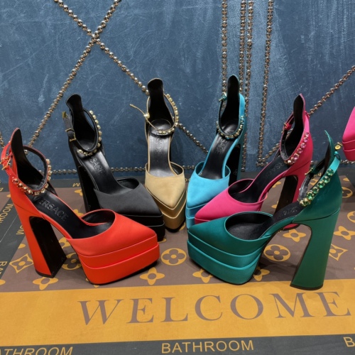 Women V*ersace Top Sandals 15.5CM