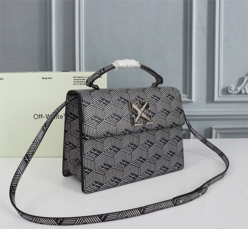 O*ff W*hite Bag Top Quality 25.5*18*11CM