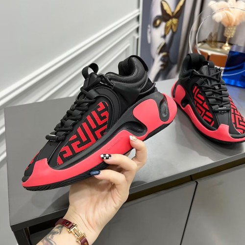 Men Women B*almain Top Sneakers