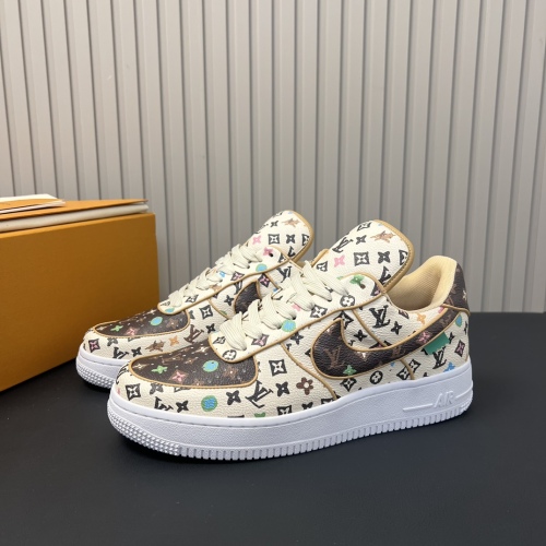 Men L*ouis V*uitton x N*ike Top Sneakers