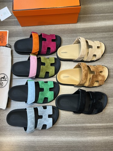 Men Women H*ermes Top Sandals