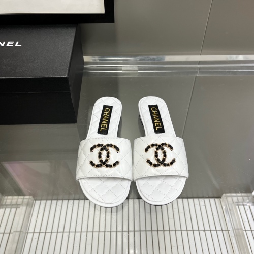 Women C*hanel Top Slippers