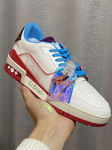 Men Women L*ouis V*uitton Top Sneakers