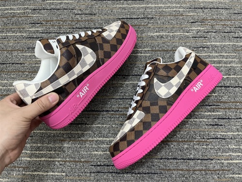 O*ff-W*hite x N*ike Air Force 1 x L*V Low