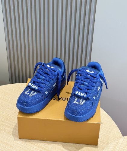 Men L*ouis V*uitton Skate Top Sneakers