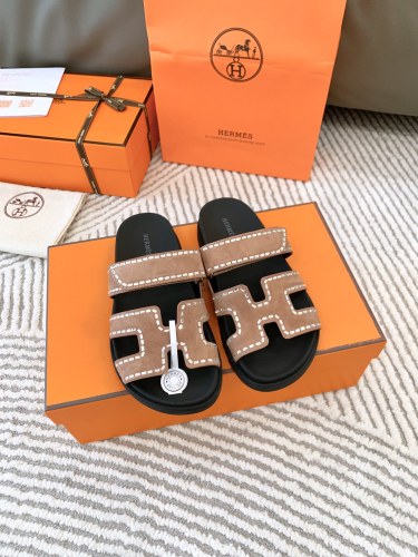 Men Women H*ermes Top Sandals