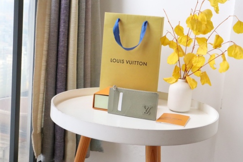 L*ouis V*uitton Top Wallets 8*14.5*1CM