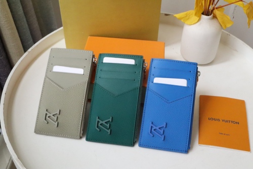 L*ouis V*uitton Top Wallets 8*14.5*1CM