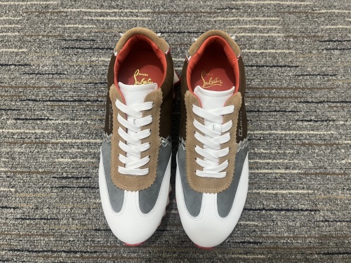 Men Women C*hristian L*ouboutin Aurelien Flat Top Sneakers