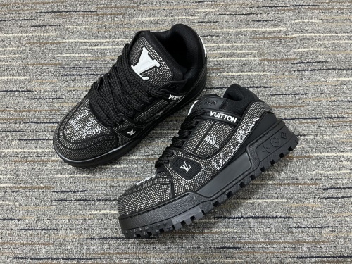 Men L*ouis V*uitton Skate Top Sneakers