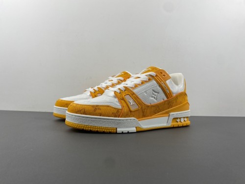 Men L*ouis V*uitton Top Sneakers Have Size EU47