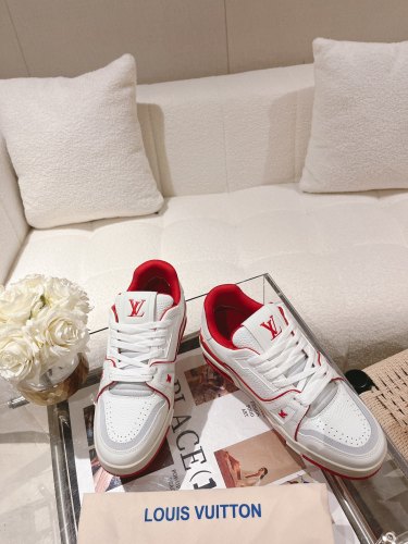 Men Women L*ouis V*uitton Top Sneakers