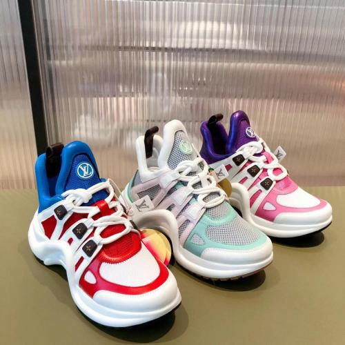 Women L*ouis V*uitton Archlight Top Sneaker