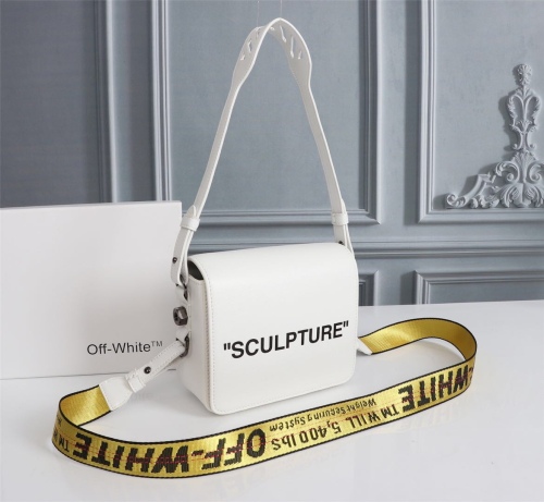 O*ff W*hite Bag Top Quality 18×16×9CM