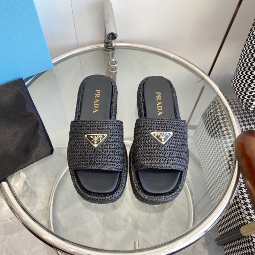Women P*rada Top Quality Sandals