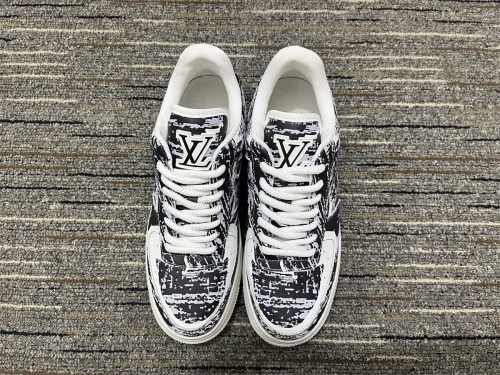 Men L*ouis V*uitton x D*ior x N*ike A*ir J*ordan Top Sneakers