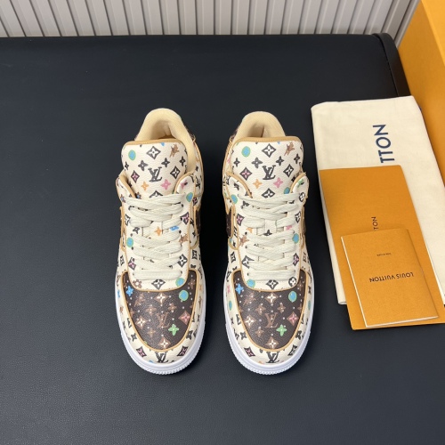 Men L*ouis V*uitton x N*ike Top Sneakers