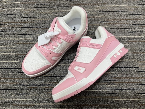 Women L*ouis V*uitton Top Sneakers
